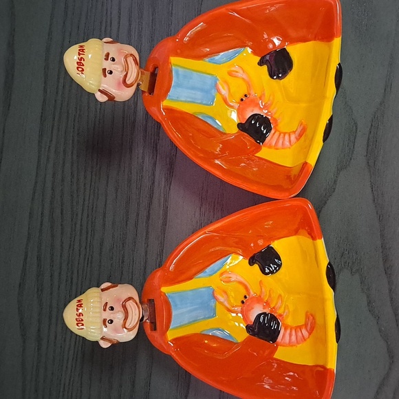 Lobstahman spreader and bowl set. Beachcombers 2013. - Picture 1 of 3